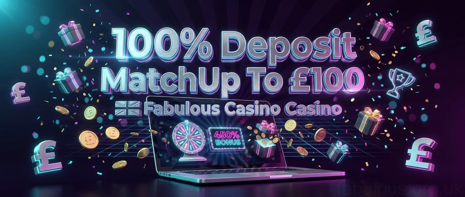 100% Deposit MatchUp To £100